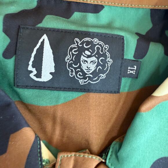 Tachuntfish The Mojito M81 Shirt Camo Button Up Shirt NWT Size XL - Picture 2 of 5